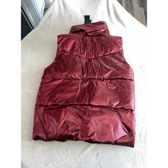 Orolay, wine red puffer vest sz L - Picture 3 of 5